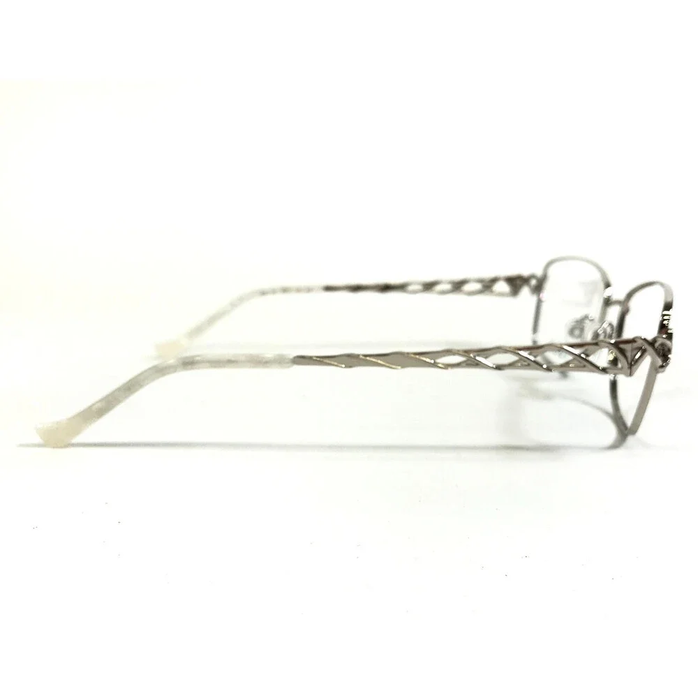 Tura Eyeglasses Frames R235 LIL Lilac Silver Cat Eye Wire Rim 55-17-140